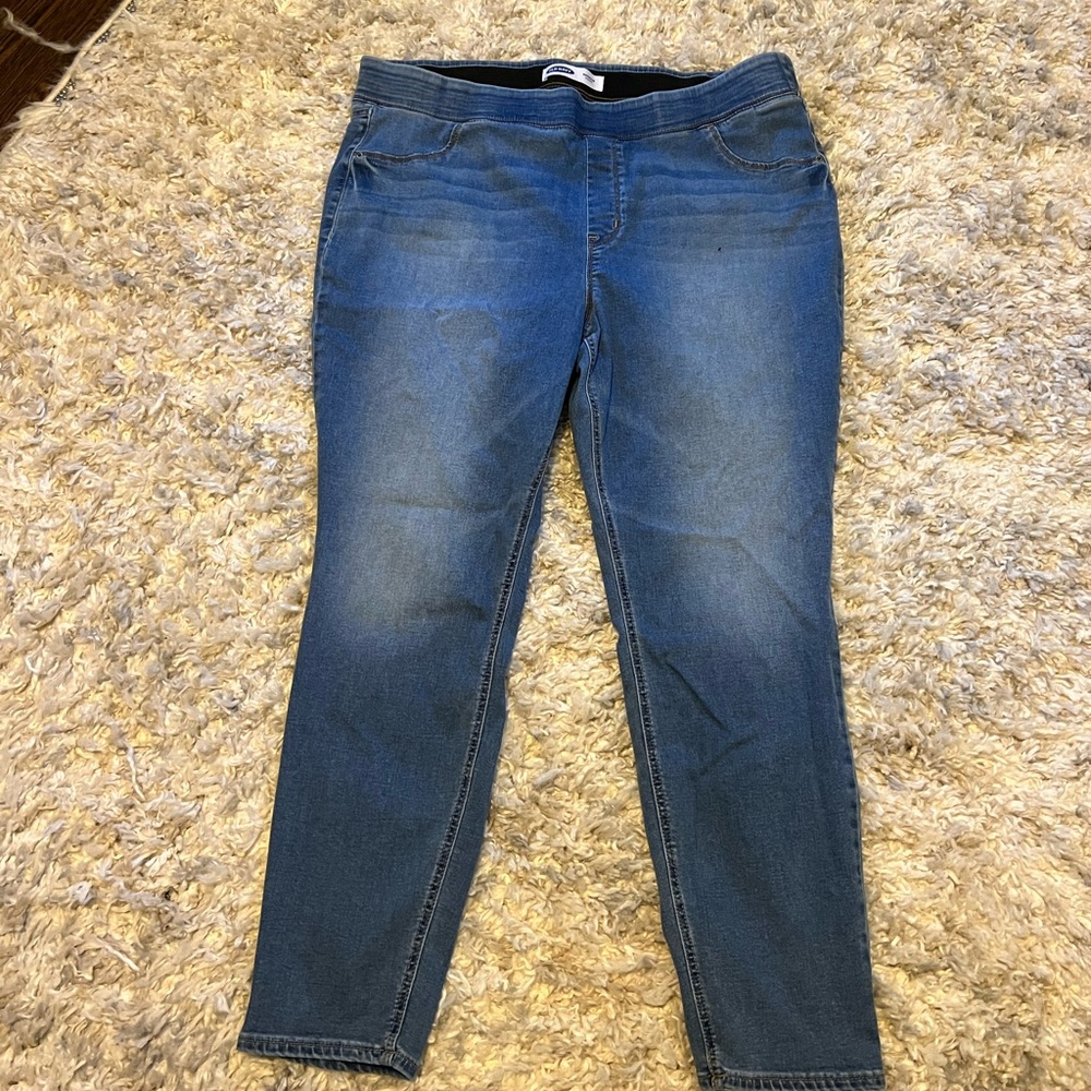 Old navy pull on rockstar jeggings